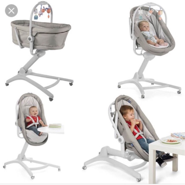 Cũi nôi Chicco Hug 4in1. | Shopee Việt Nam