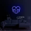 Đèn Trang Trí Led Neon Sign Đôi Mèo