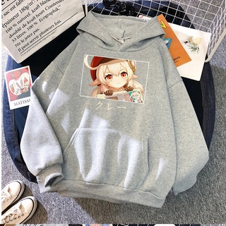 Áo Hoodie thời trang Nữ Quá Khổ Áo Khoác Genshin Tác Động Anime