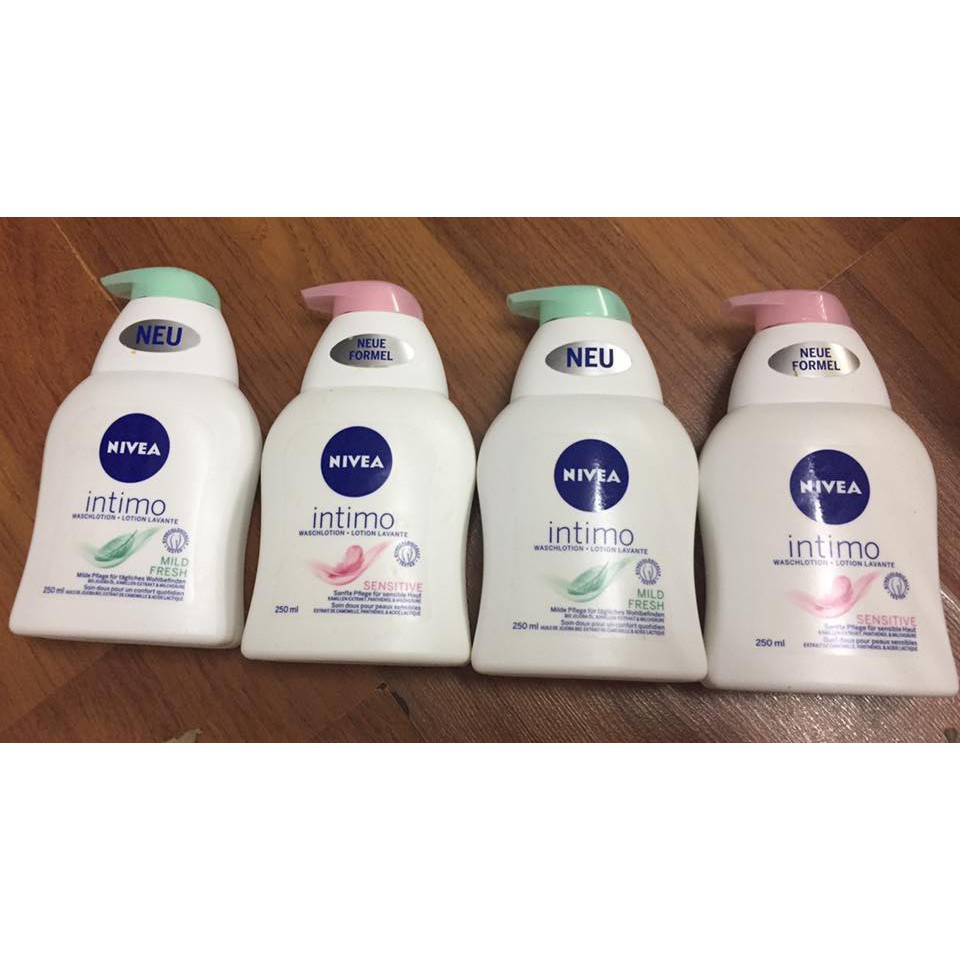 Hng c chun)Dung dch v sinh ph n Nivea Intimo 250ml | Shopee Vit Nam