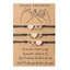 BTF 2 3 4x Pinky Promise Trái Tim Vòng Tay Cho Cặp Đôi Nữ Cô Gái Thanh Thiếu Niên Có Thẻ Có Thể Điều Chỉnh Phù Hợp Với Tình Bạn Brac