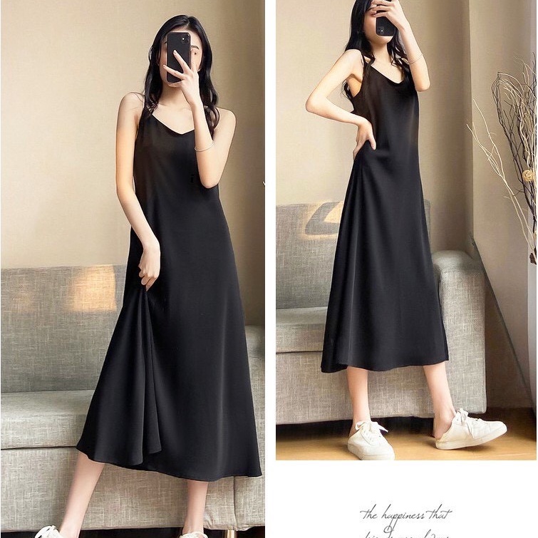 váy 2 dây dài giá tốt Tháng 5, 2024 | Mua ngay | Shopee Việt Nam