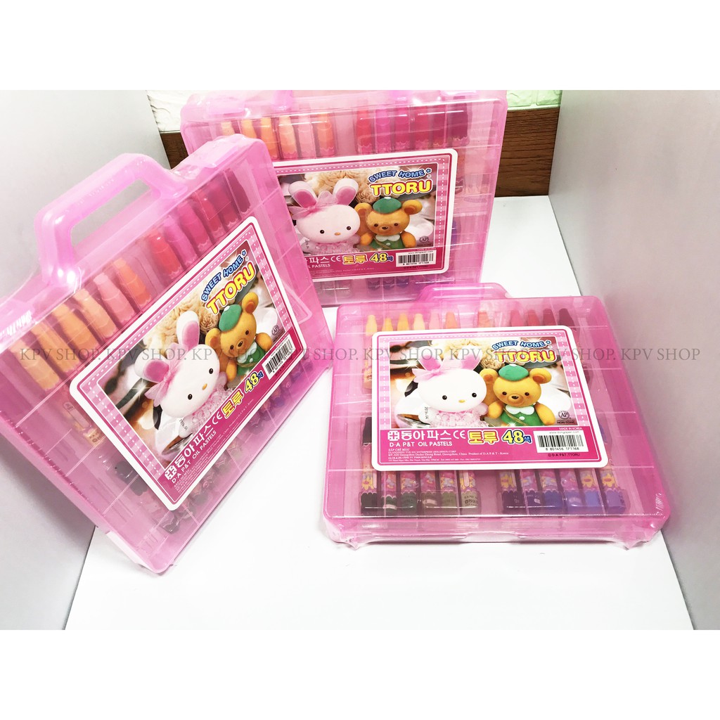 BÚT SÁP MÀU TTORU 48 MÀU HÀN QUỐC | Shopee Việt Nam