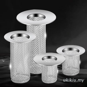 Lưới Lọc Chặn Tóc / Rác Bằng Thép Không Gỉ Gắn Bồn Rửa Nhà Bếp / Bồn Tắm Chống Tắc Nghẽn