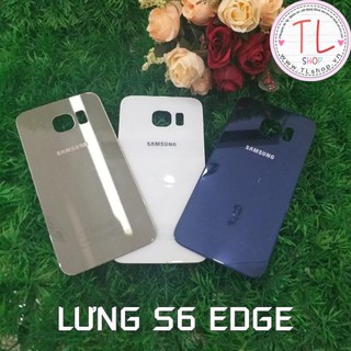 Lưng vỏ samsung s6 edge, lưng kính g925