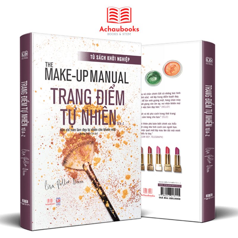 Sách The makeup manual - Trang điểm tự nhiên, học cách trang điểm từ a-z