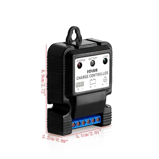 Bộ điều khiển sạc năng lượng mặt trời Cc 6v 12v 10a