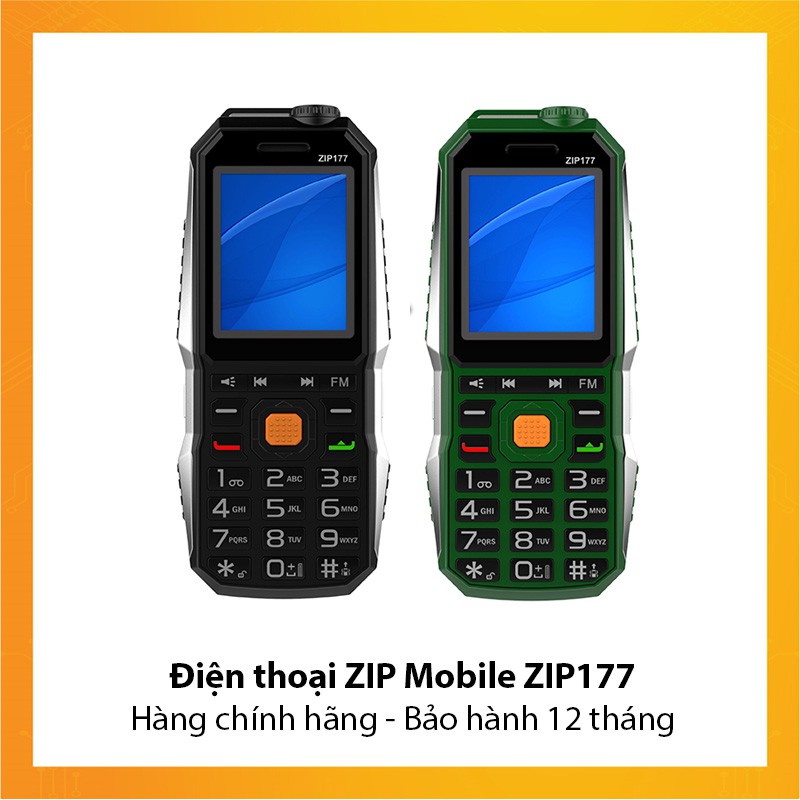 Điện thoại ZIP Mobile ZIP177 - Hàng chính hãng - Bảo hành 12 tháng ...