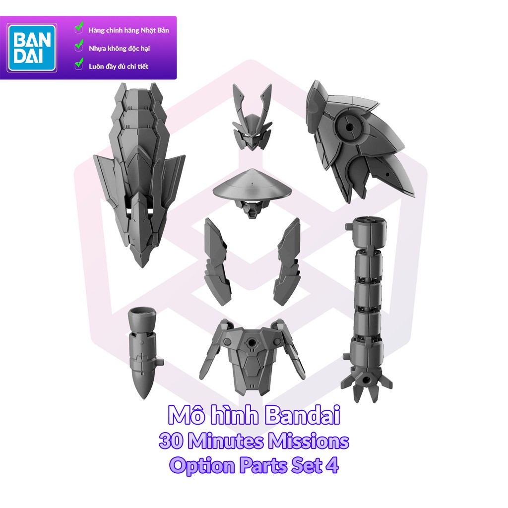 Siêu thị robot Option Parts Set 8 Multi Backpack 30MM 1/144