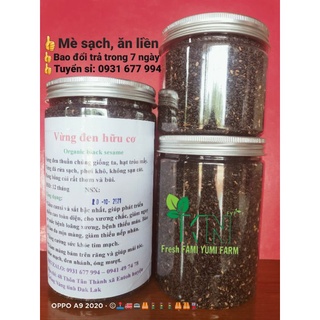 500g Hạt Vừng đen/ Hạt mè đen Sạch rang củi thơm ngon PT