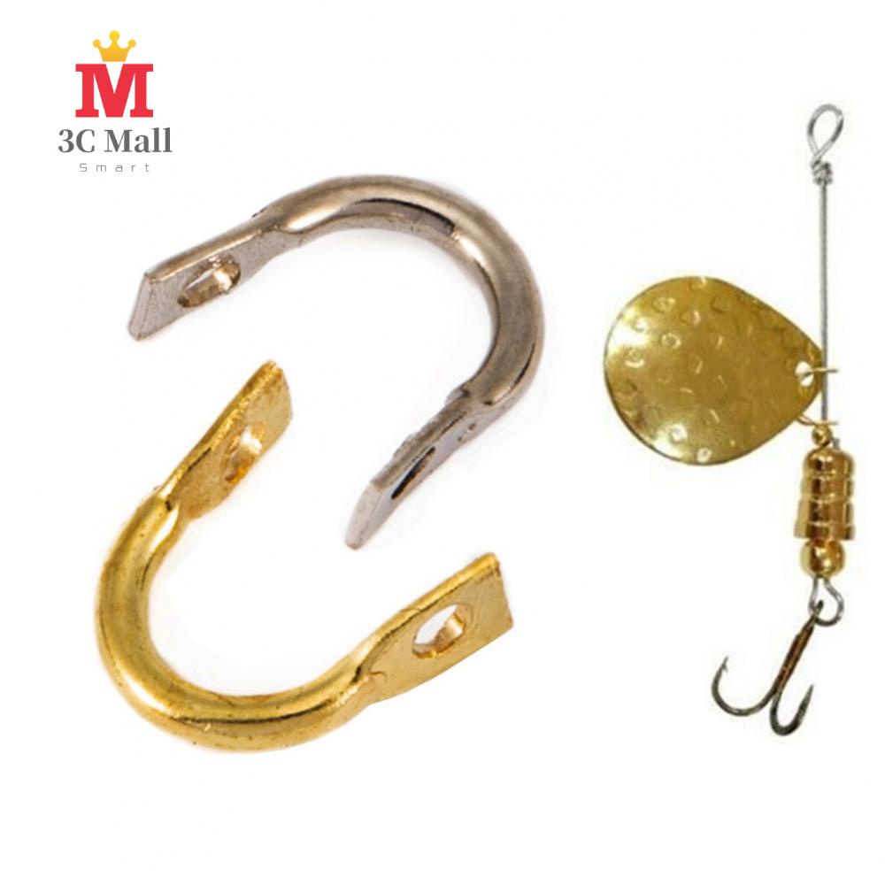 [SECL]Spinner Clevis Connector DIY Easy Spin Making S/M/L Silver/Gold