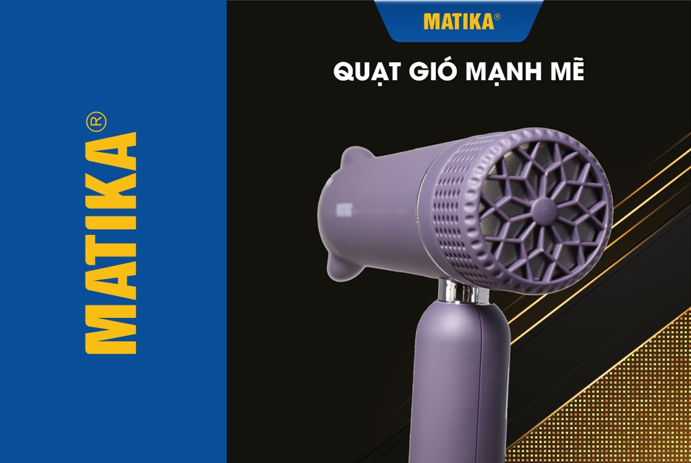 Mô tả Máy Sấy Tóc MATIKA Công Suất 1600W MTK-3316 - 6