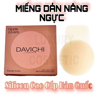 [ Chính Hãng ] Miếng Dán Nâng Ngực Davichi Hàn Quốc Silicon Cao Cấp Hộp 2 Cặp