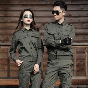 Bộ đồ bảo hộ lao động siêu mỏng tay ngắn/dài tùy chọn thời trang mùa hè cho nam nữ