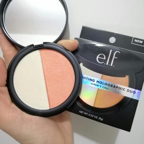 PHẤN HIGHLIGHT 2 MÀU ELF HOLOGRAPHIC DUO SIREN'S CALL CHÍNH HÃNG