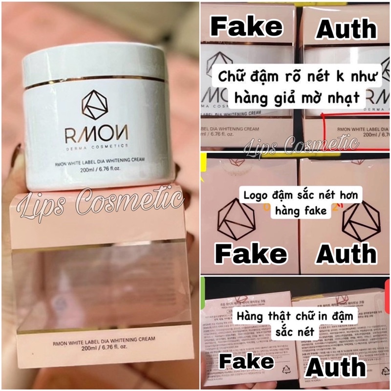 Kem Body Dưỡng Trắng Da RMON Làn da mịn màng 200ml hàn quốc
