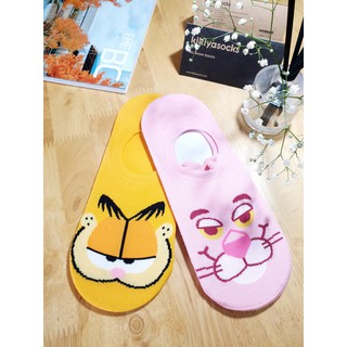 [MUA 2 TẶNG 1]Tất vớ lười nữ hoạt hình cute Kikiya cao cấp Hàn Quốc W-N-007 (Chính Hãng)