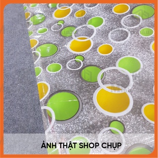 Miếng Decal Dán Kính 3D Hình Tròn bong bóng T026 khổ 90x100cm làm mờ cửa kính chống nhìn trộm