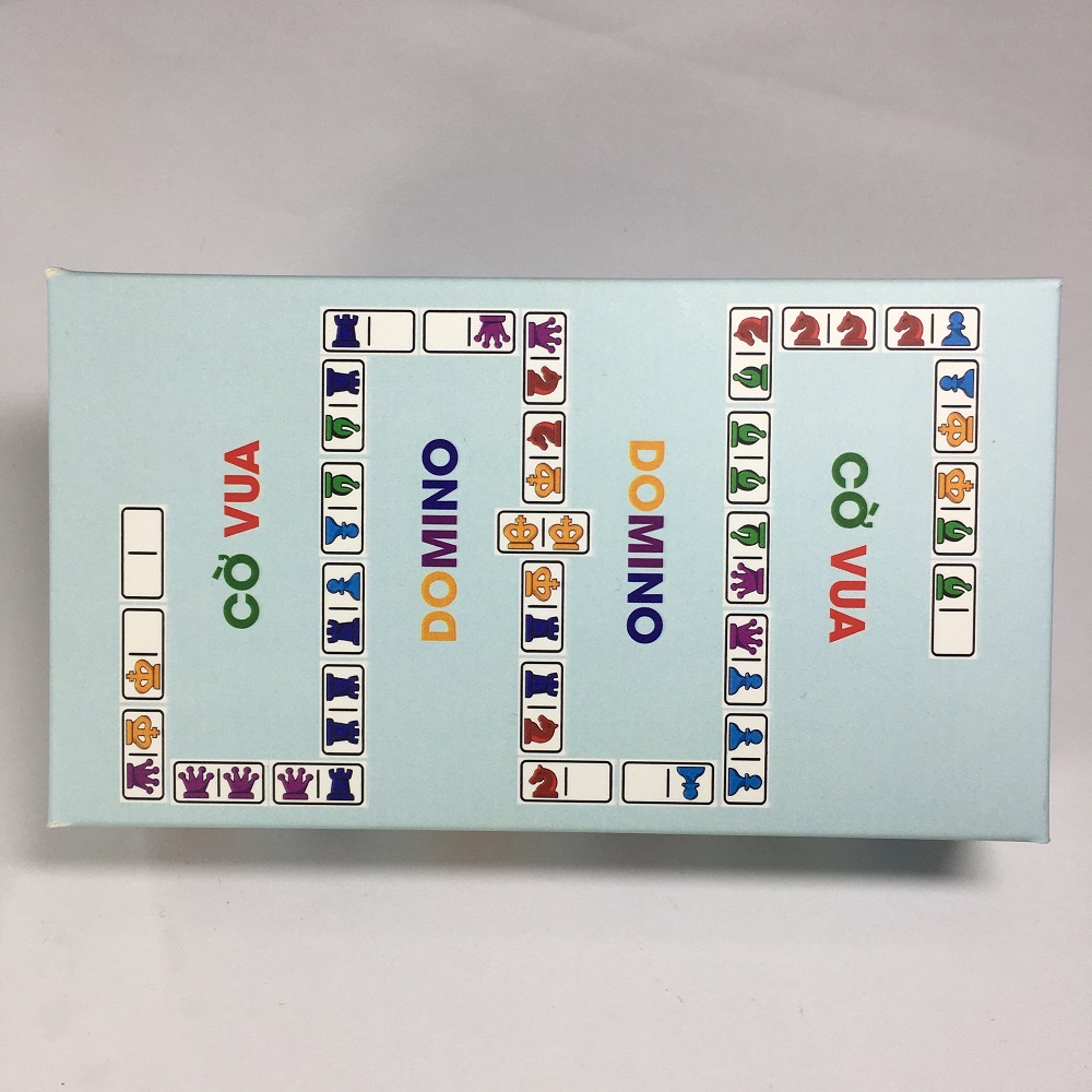 Ảnh Domino Cờ vua DƯƠNG SINH, 28 quân, đồ chơi tích hợp 2 boardgame trí tuệ cho trẻ em 2