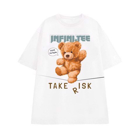 Áo thun INFINITEE Fni0855, Thun 100% Cotton - form rộng Unisex.