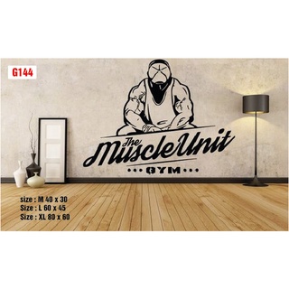 Decal dán tạo động lực trong phòng Gym P10