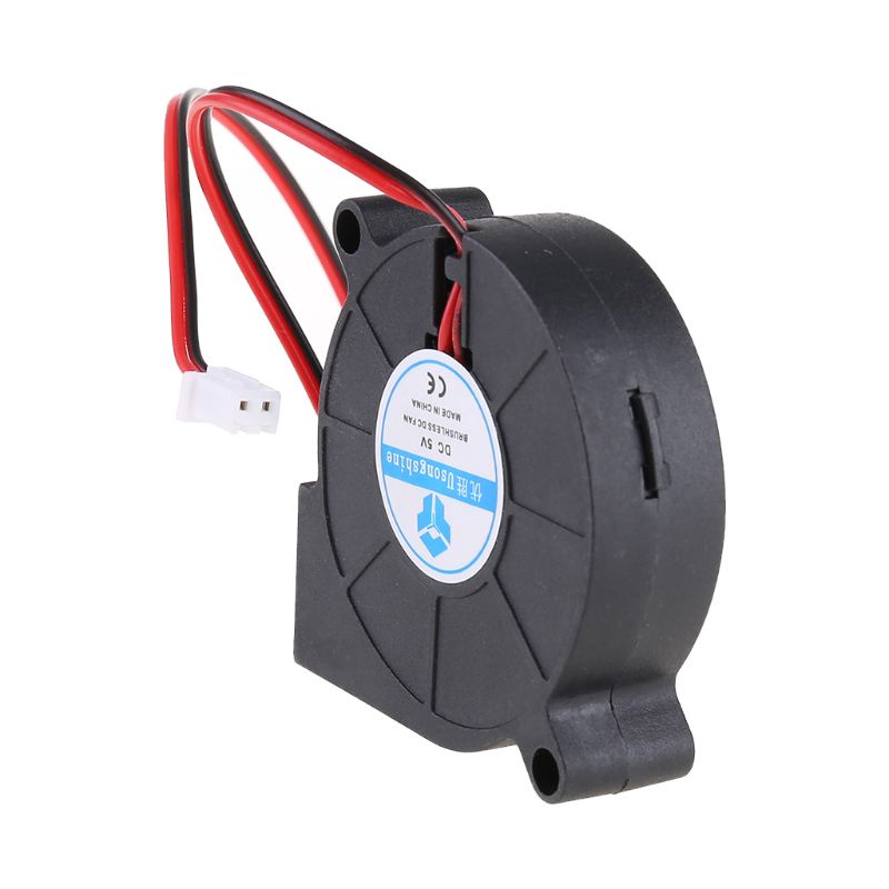 [3C] Quạt thổi tốc độ 50mm 5V 12V 24V 5015 Vòng bi dầu 50x15mm cho tuabin Turbo