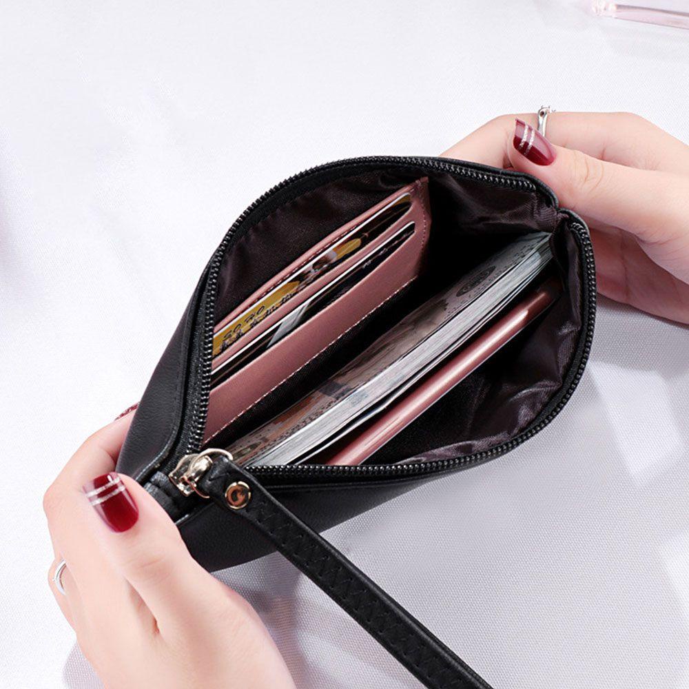 Ví HOBBYIN Túi đựng tiền thời trang Túi da PU