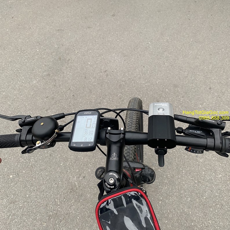 Đồng hồ xe đạp GPS không dây Cycplus M1 cao cấp, màn 2.9inch, đo tốc độ ...
