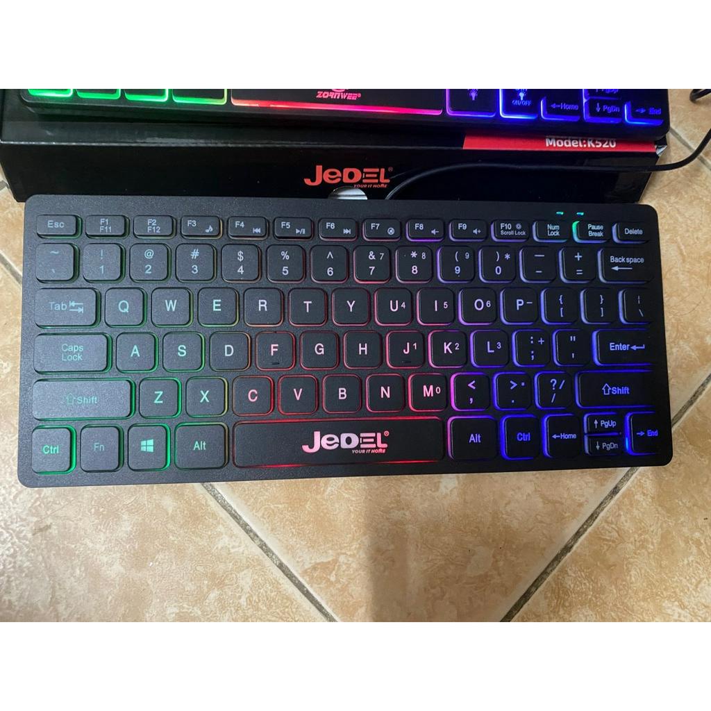 Bàn phím mini led Zornwee MK515 K520 và mini không led K1000 có dây ...