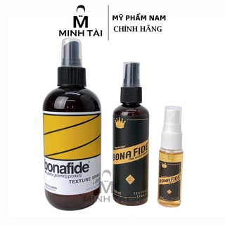 Xịt Tạo Phồng Pre-Styling BONA FIDE Texture Spray , Azenman Parana Texture Spray Volume & Control