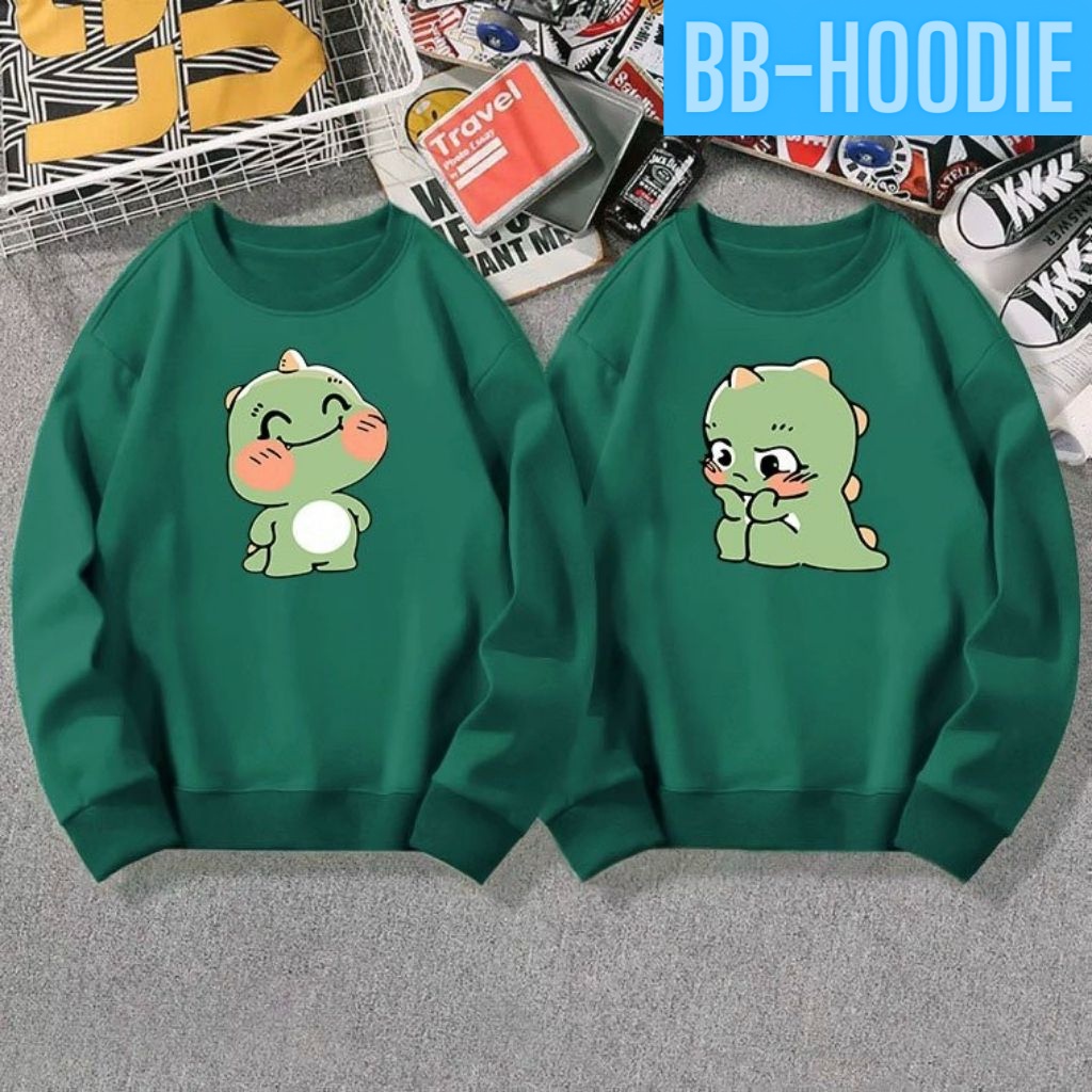 COMBO 2 ÁO SWEATER NỈ UNISEX CẶP ĐÔI IN PET SIÊU ĐẸP ÁO KHOÁC LOCAL ...