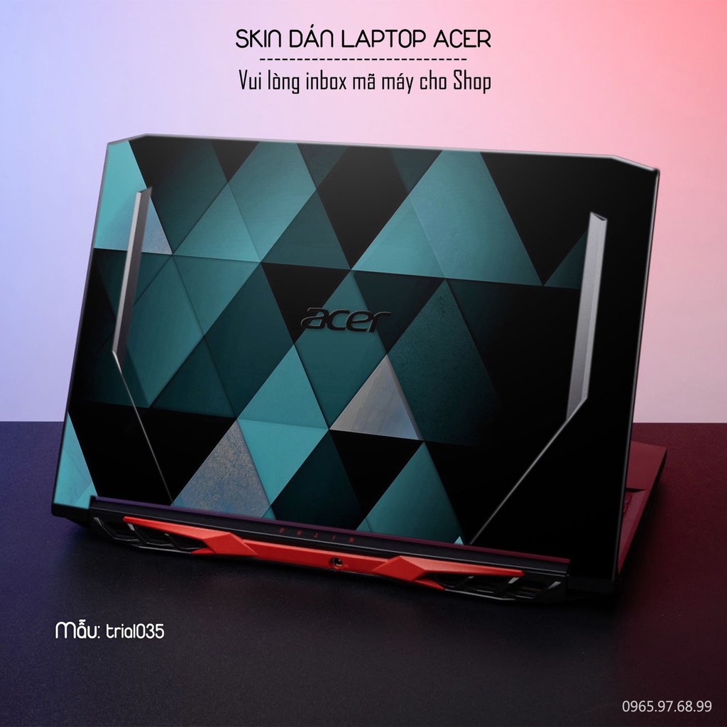 Dán decal cho các dòng Laptop Acer in nhiều mẫu cực đẹp theo yêu cầu