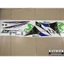 Tem rời Movistar 135. Decal dán Exciter 2011 xanh GP, 2 bửng trước màu trắng