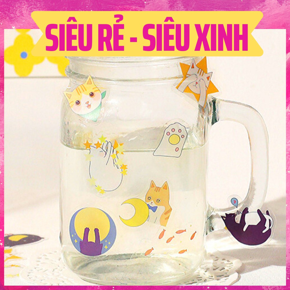 Bộ 45 miếng sticker họa tiết xinh xắn cho trang trí thủ công | Shopee ...