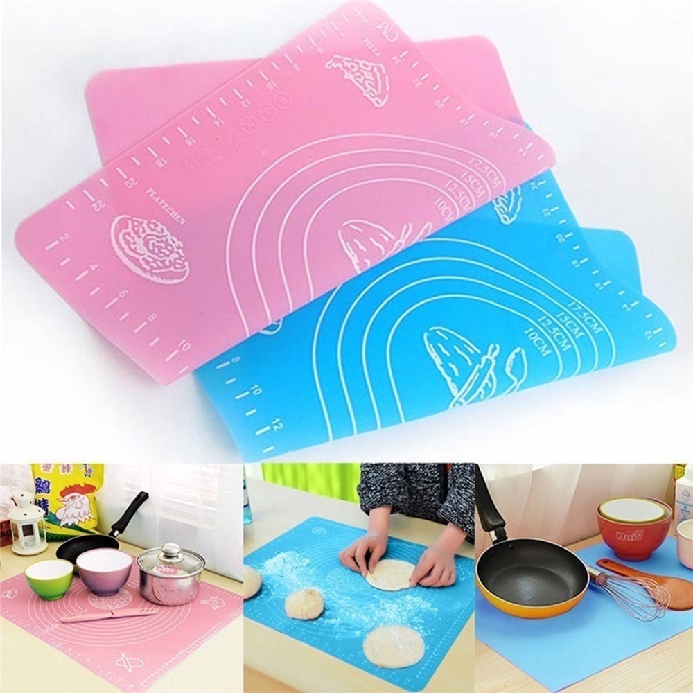 Conopery Tấm lót nhào bột bằng silicon tiện dụng cho làm bánh