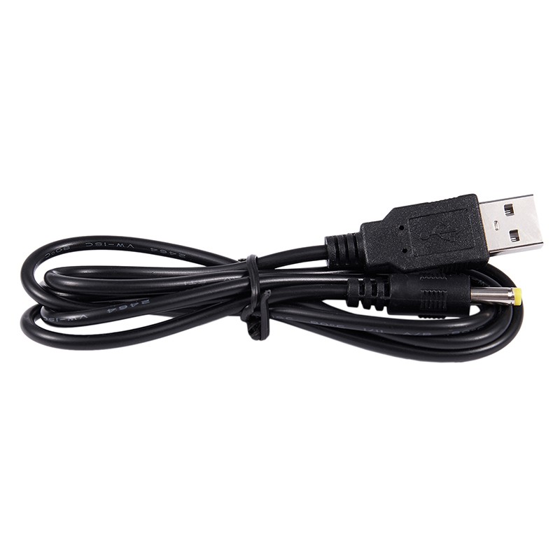 Cáp nguồn USB 2.0 A Male sang DC 4.0mm x 1.7mm 3Ft Đen