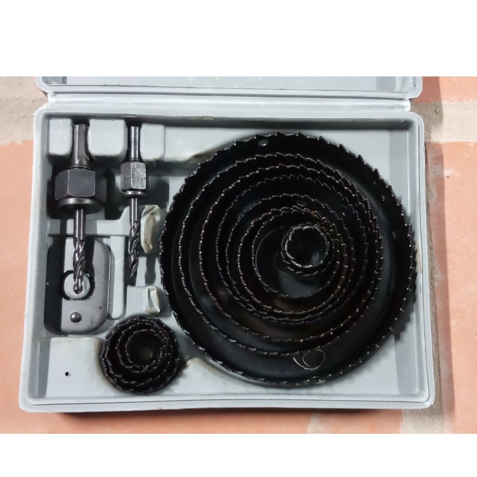 Bộ mũi khoét thạch cao và gỗ mềm 13 số