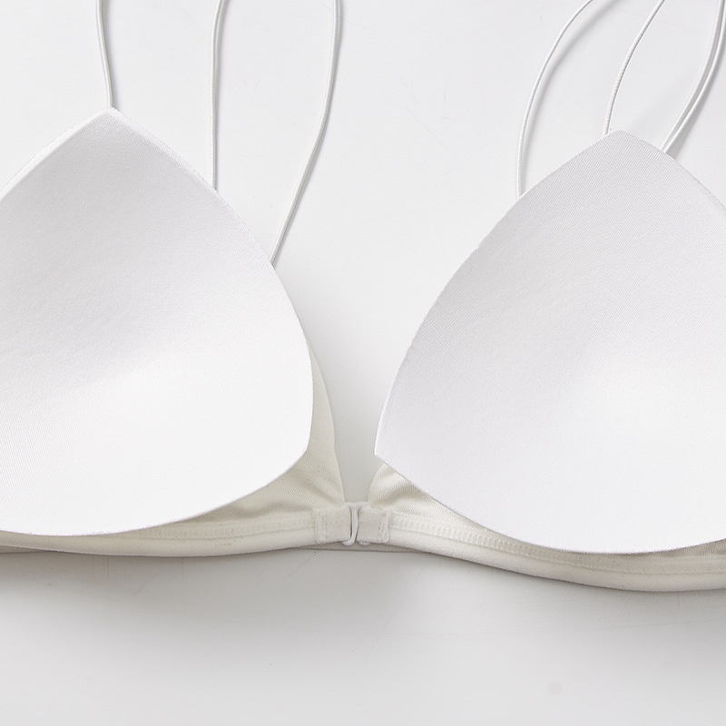 Áo bra nữ 2 dây mảnh  gợi cảm, Áo lót nữ đệm mút mỏng mềm mại thoải mái dễ chịu LANIXA B2099