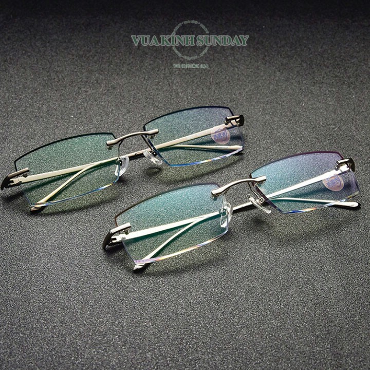 Gọng kính cận khoan titanium VD219