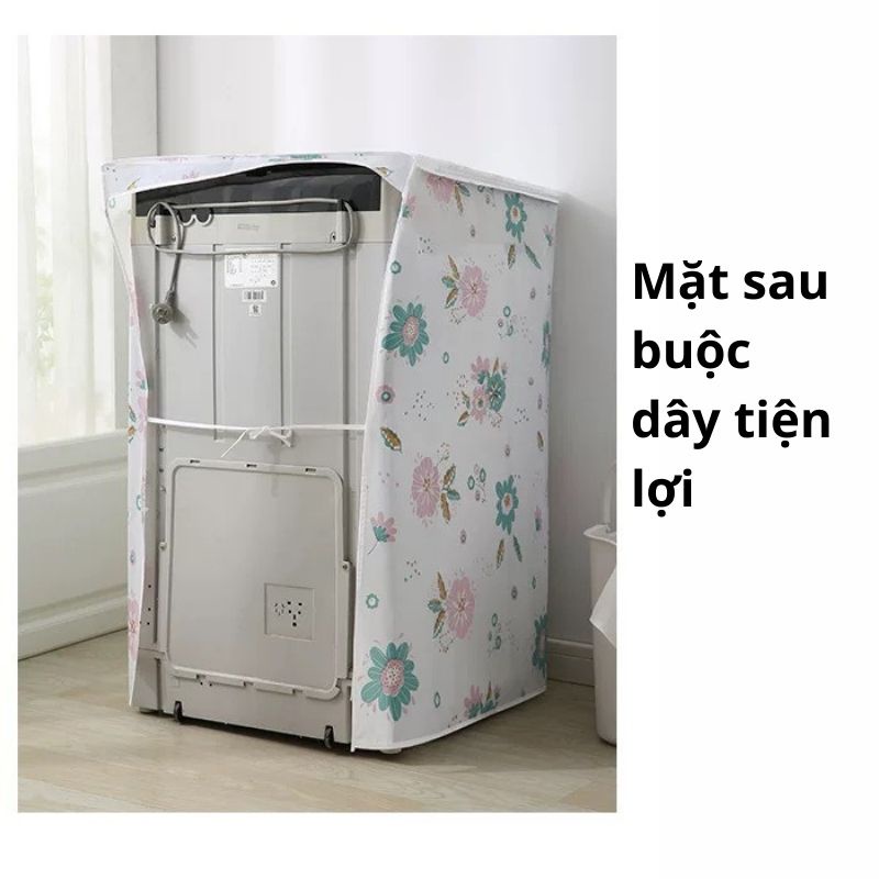 Bọc Máy Giặt Cửa Ngang Cửa Trên 7-15kg Chống Bụi Chống Nước, Áo Trùm Máy Giặt Peva Bảo Vệ Máy Giặt