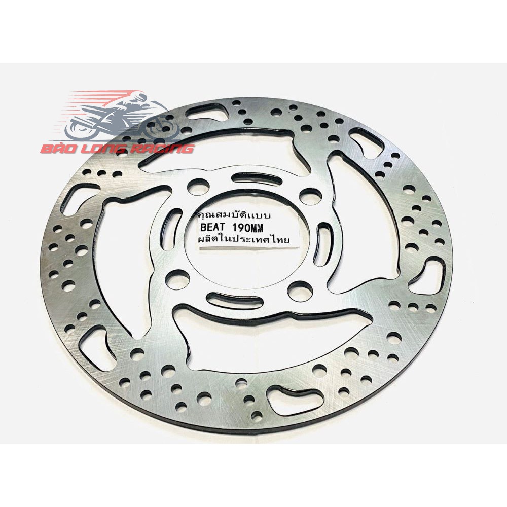 Đĩa CNC Phay Thái 190 gắn VARIO,VISION phân loại đĩa và Đĩa kèm 4 ốc Đĩa gắn xe máy GR5 Titan và Salaya