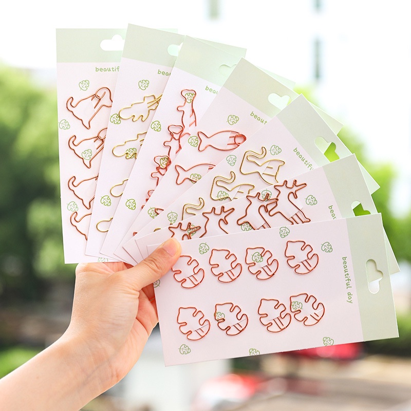 Kẹp giấy kim loại hoạt hình sáng tạo