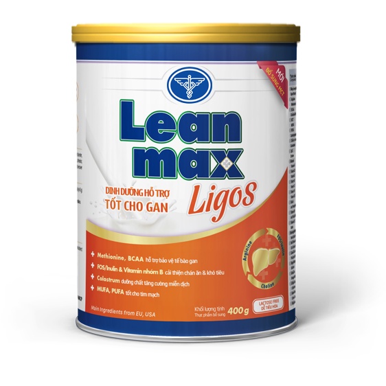 Sữa Leanmax Ligos-DINH DƯỠNG HỖ TRỢ TỐT CHO GAN