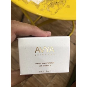 AVYA Kem Dưỡng Ẩm Ban Đêm (1.7oz) - Dưỡng Da Ayurvedic nâng cao / Kem Retinol với chất chống oxy hóa / Giảm nếp nhăn và.