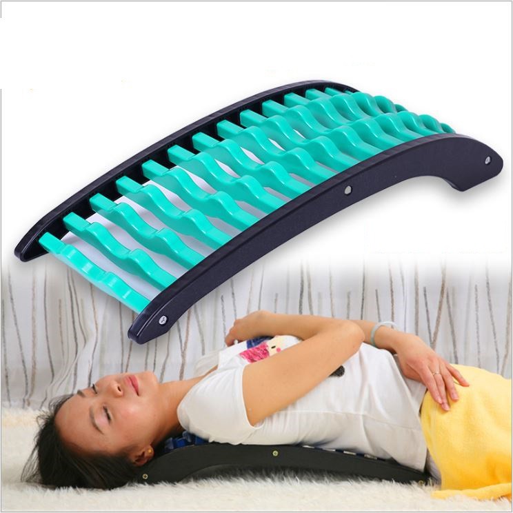 Ảnh Khung Tựa Lưng Lượn Sóng Tựa Cột Sống Mát Xa Cổ Vai Gáy Cho Dân Văn Phòng Ngồi Nhiều, Khung Mát Xa Lưng To Hãng Amalife 4