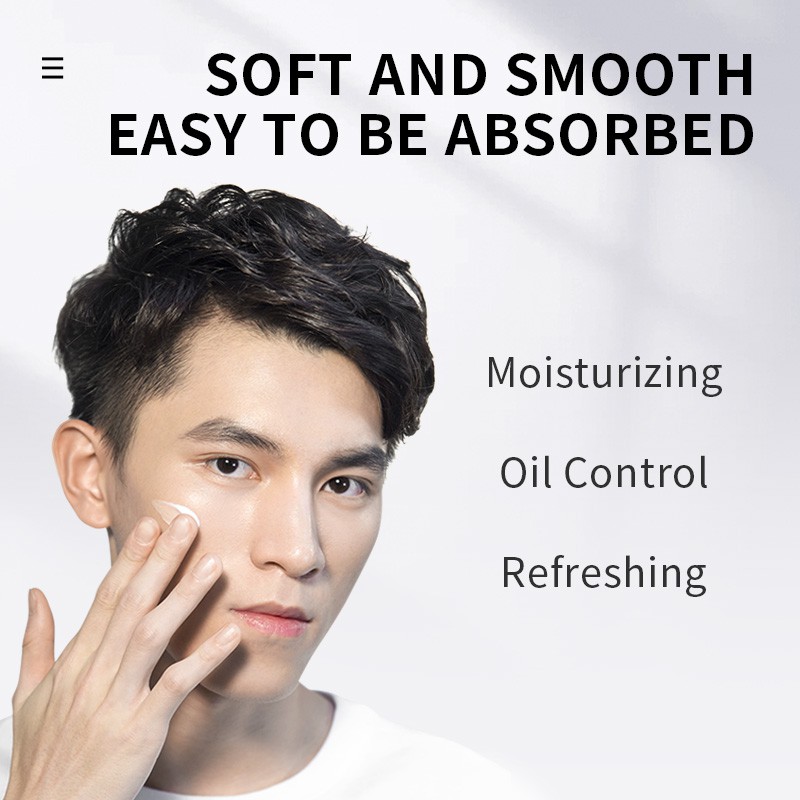 Ảnh Kem LAIKOU kiểm soát dầu thu nhỏ lỗ chân lông dưỡng ẩm làm sáng da dành cho nam 50g 4