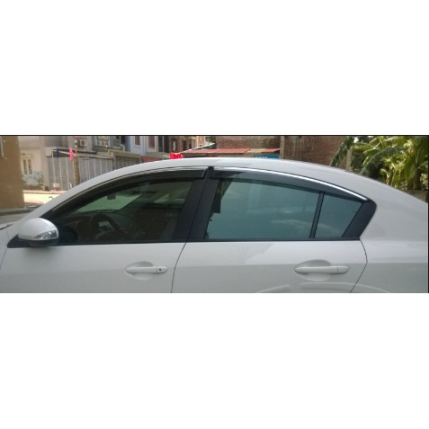 Vè che mưa xe mazda 2 đời 2015 - 2021, 2022 2023 2024 Chỉ mạ cao cấp