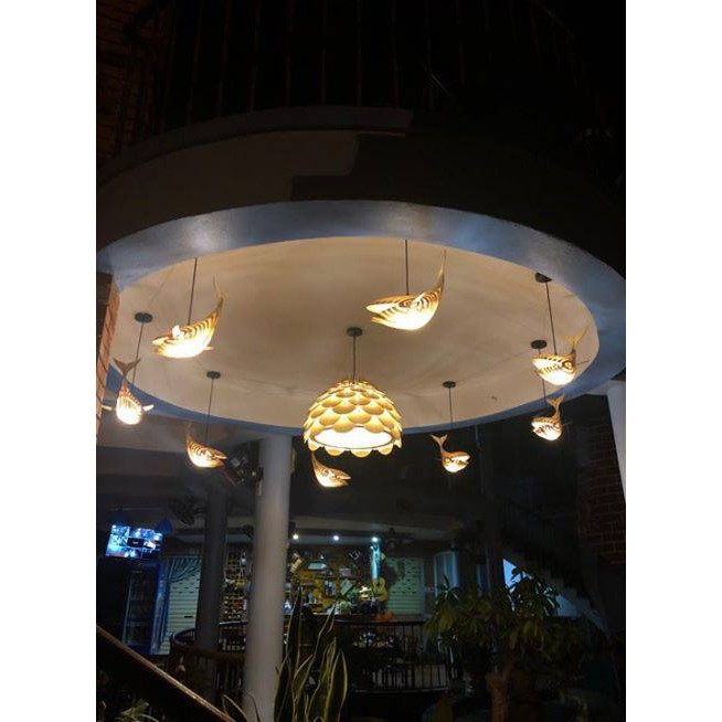 Đèn Gỗ DIY 013 trang trí nội thất ,cửa hàng