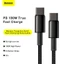 Cáp Baseus Pro Quick Charge 4.0 PD USB C Sang USB Type C Cho Laptop (100W)