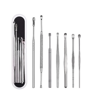 Bộ Dụng Cụ Lấy Ráy Tai 7  Món Cao Cấp Tiện Lợi, Vệ Sinh